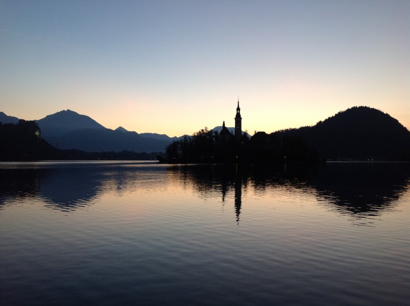Lake Bled at Dawn
