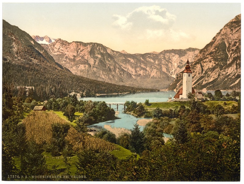 Lake Bohinj in the 1890s