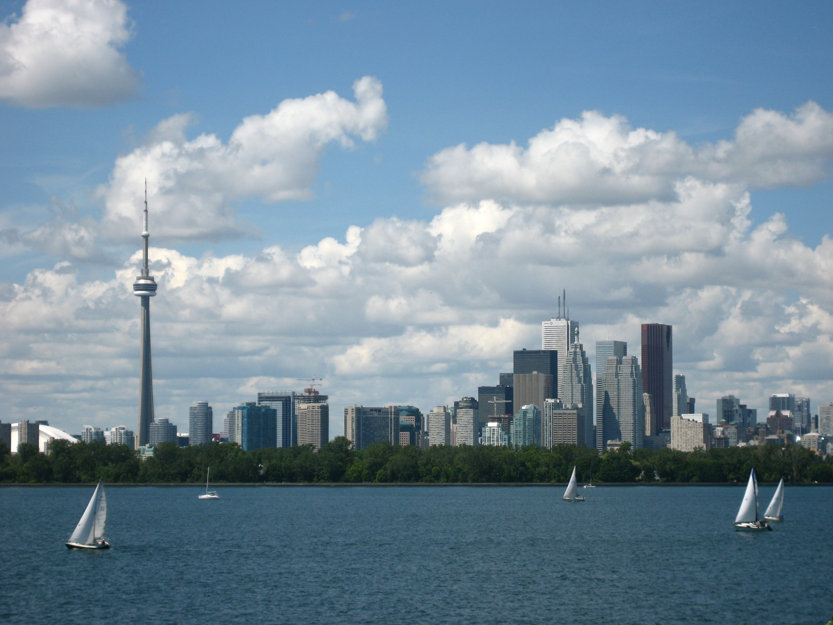 Toronto skyline and waterfront