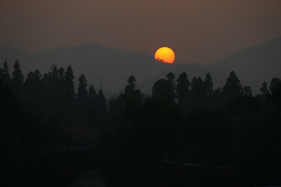2014.11.21.164527 Sunset Xihu Hangzhou