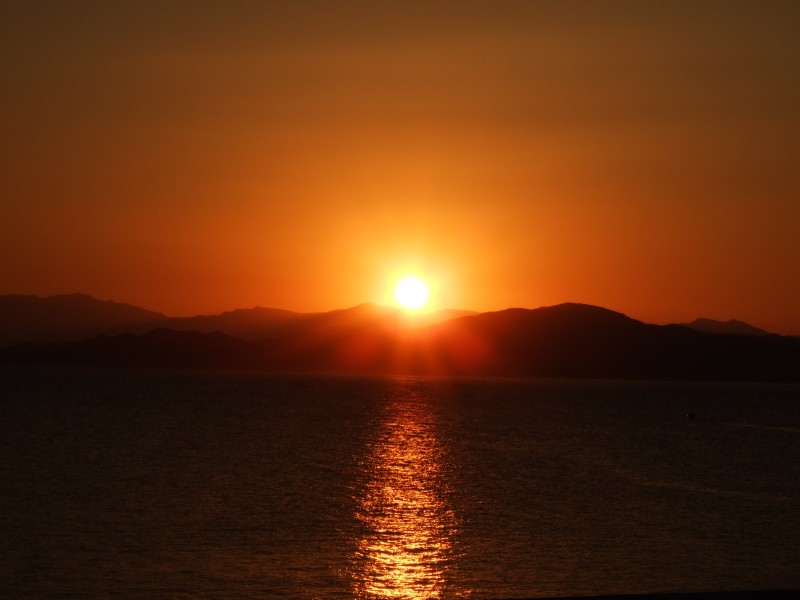 Korsický východ Slunce