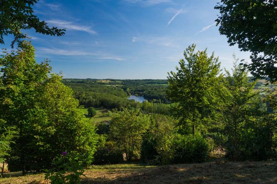Landscape Dordogne Château de Hautefort 18