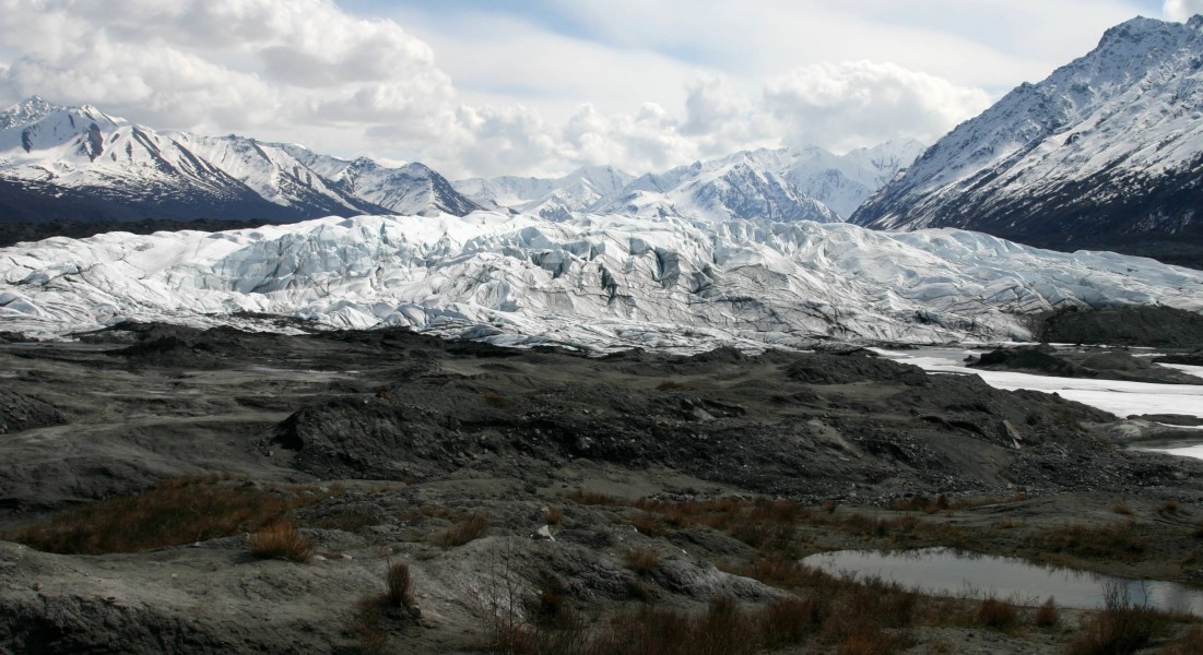 Matanuska Glacier from parking lot