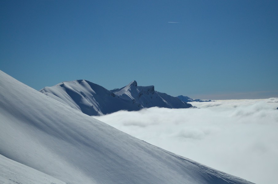 Mountain Landscape in winter 2014