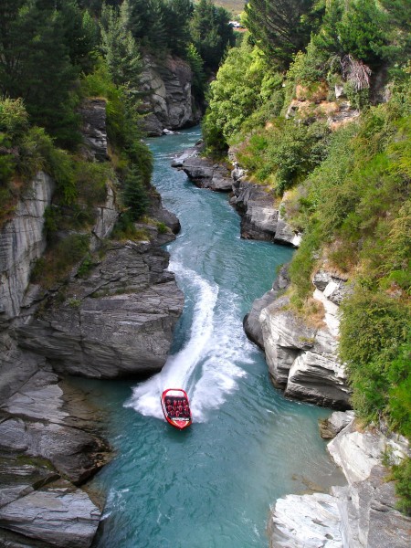 Shotover Jet, Jet Boating the Shotover River Canyons, Queenstown, New Zealand