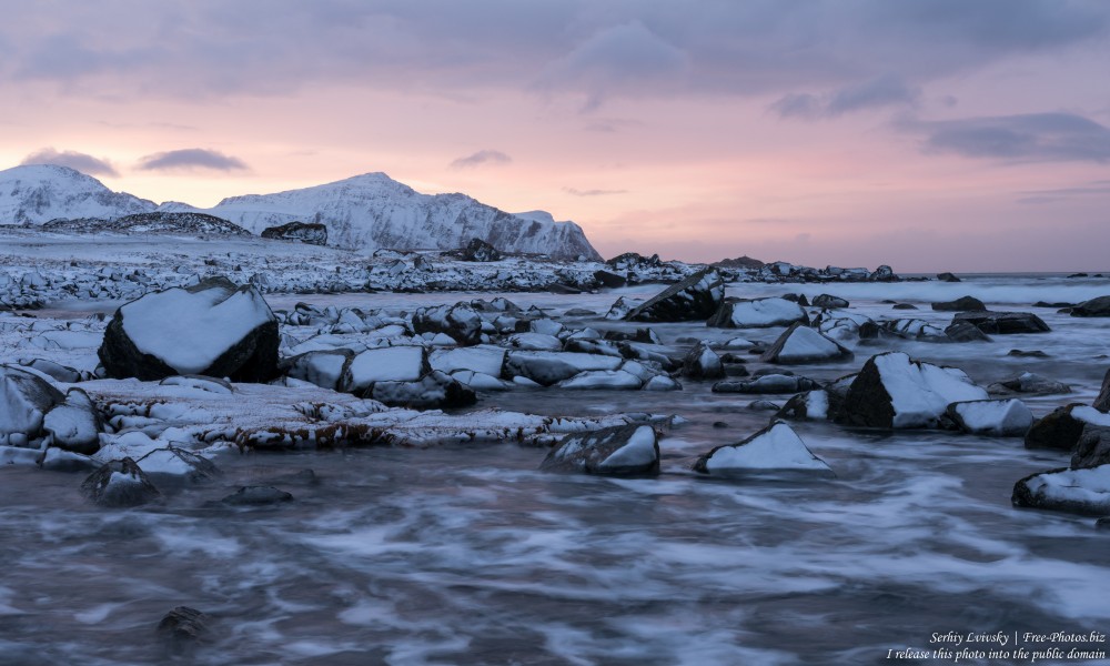 Skagsanden beach, Norway, photographed in February 2020 by Serhiy Lvivsky, picture 3