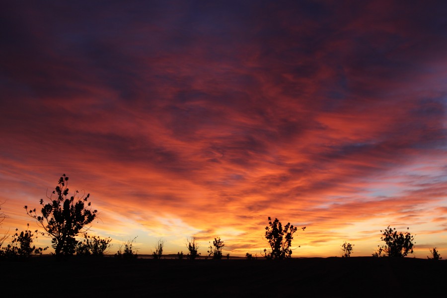 Sunrise Désert Maroc - Image Photo Picture Photography - Ciel Sky - Nuages rouges - Red clouds (8398107590)