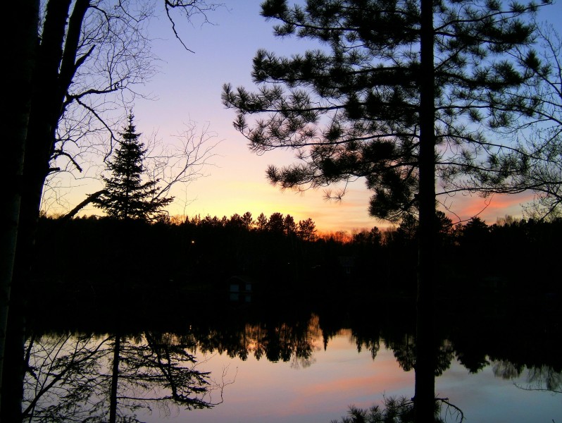 Sunset-Long Lake