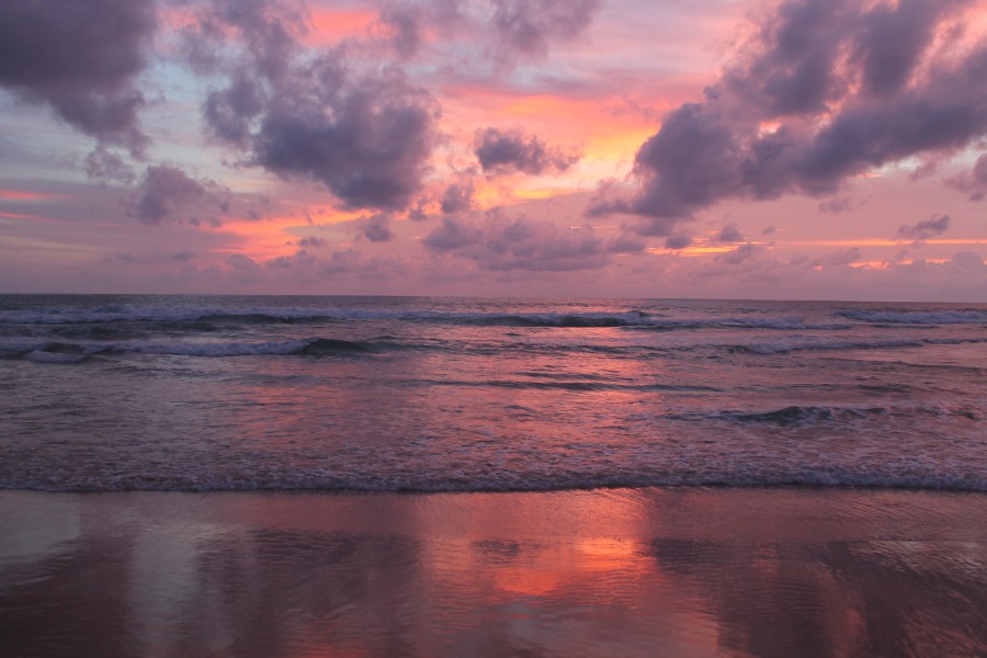 Sunset at Karon Beach, Phuket, Thailand 3