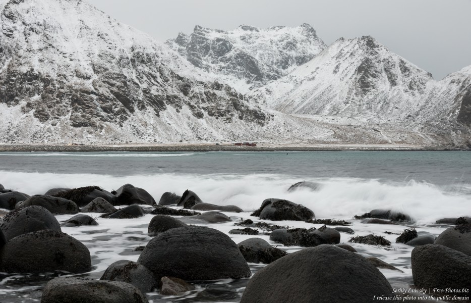 Unstad beach, Norway, in February 2020, photographed by Serhiy Lvivsky, picture 2