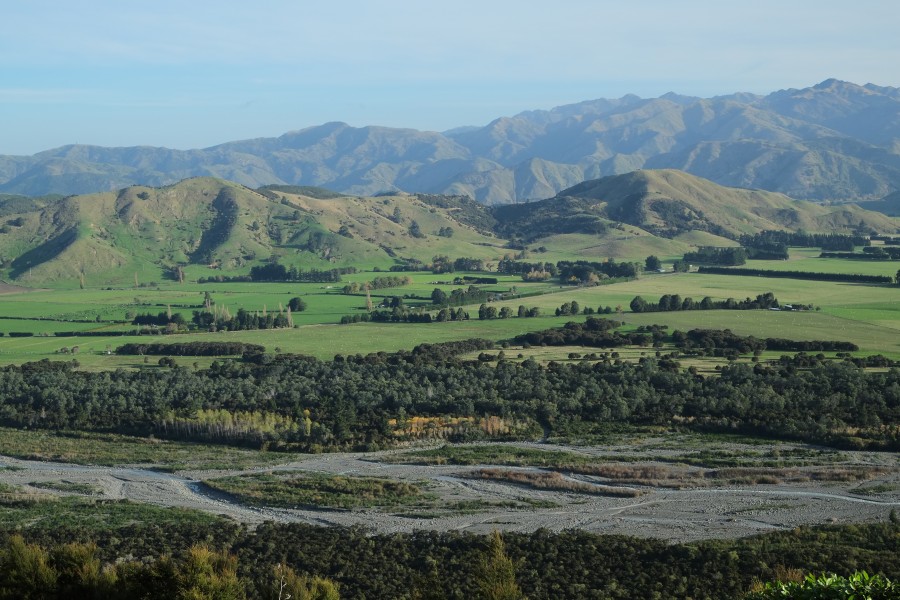 View over Kowhai River