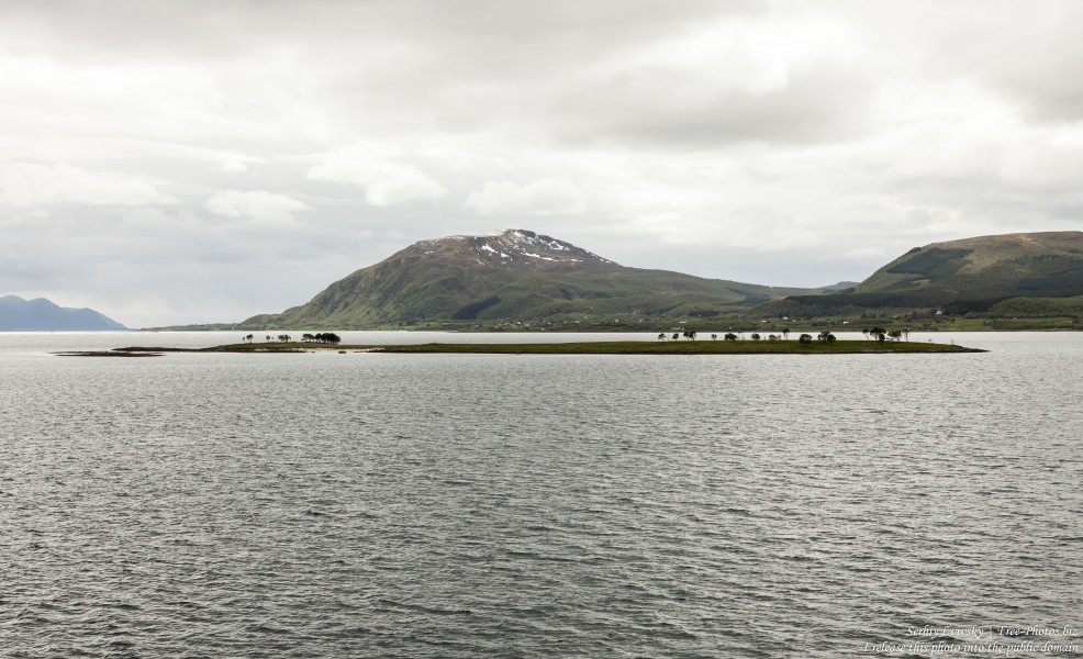 way from Stokmarknes to Trollfjord, Norway, photographed in June 2018 by Serhiy Lvivsky, picture 1