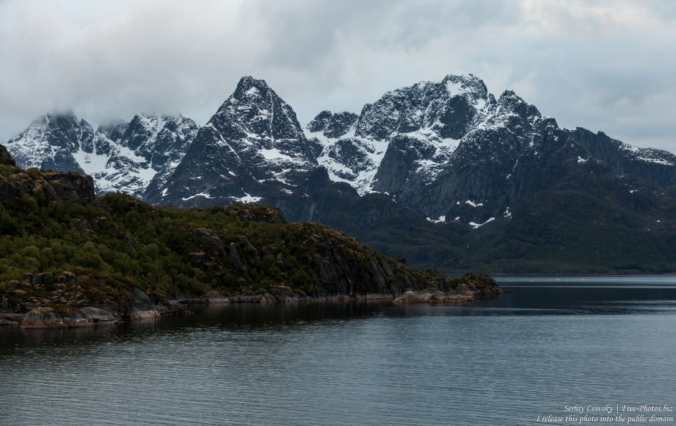 way from Svolvaer to Trollfjord, Norway, photographed in June 2018 by Serhiy Lvivsky, picture 10
