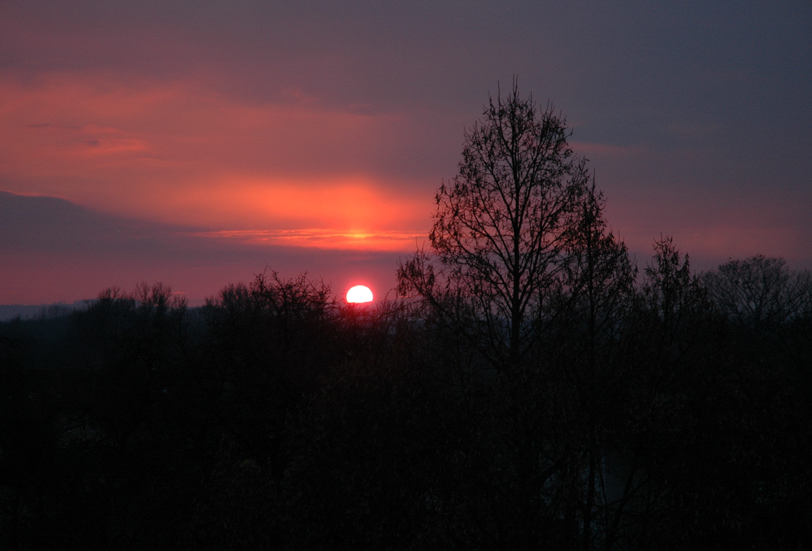 Sonnenuntergang Ottensheim
