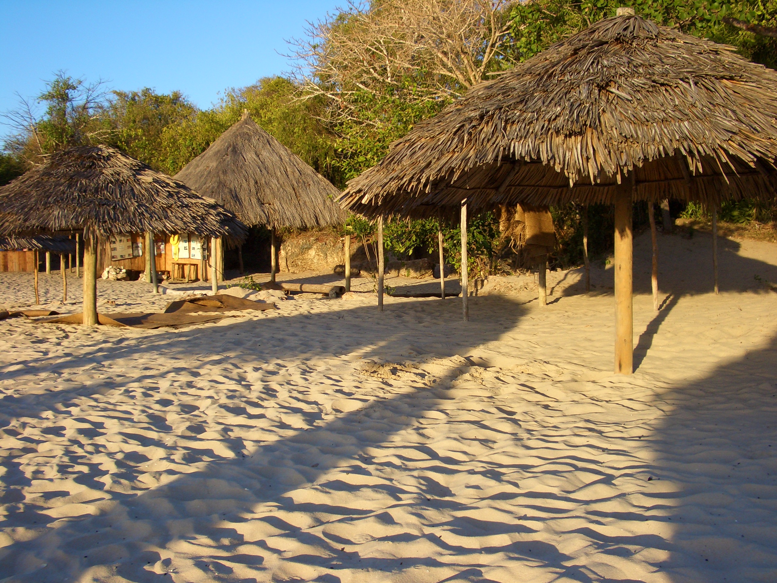 Tanzania beach hut