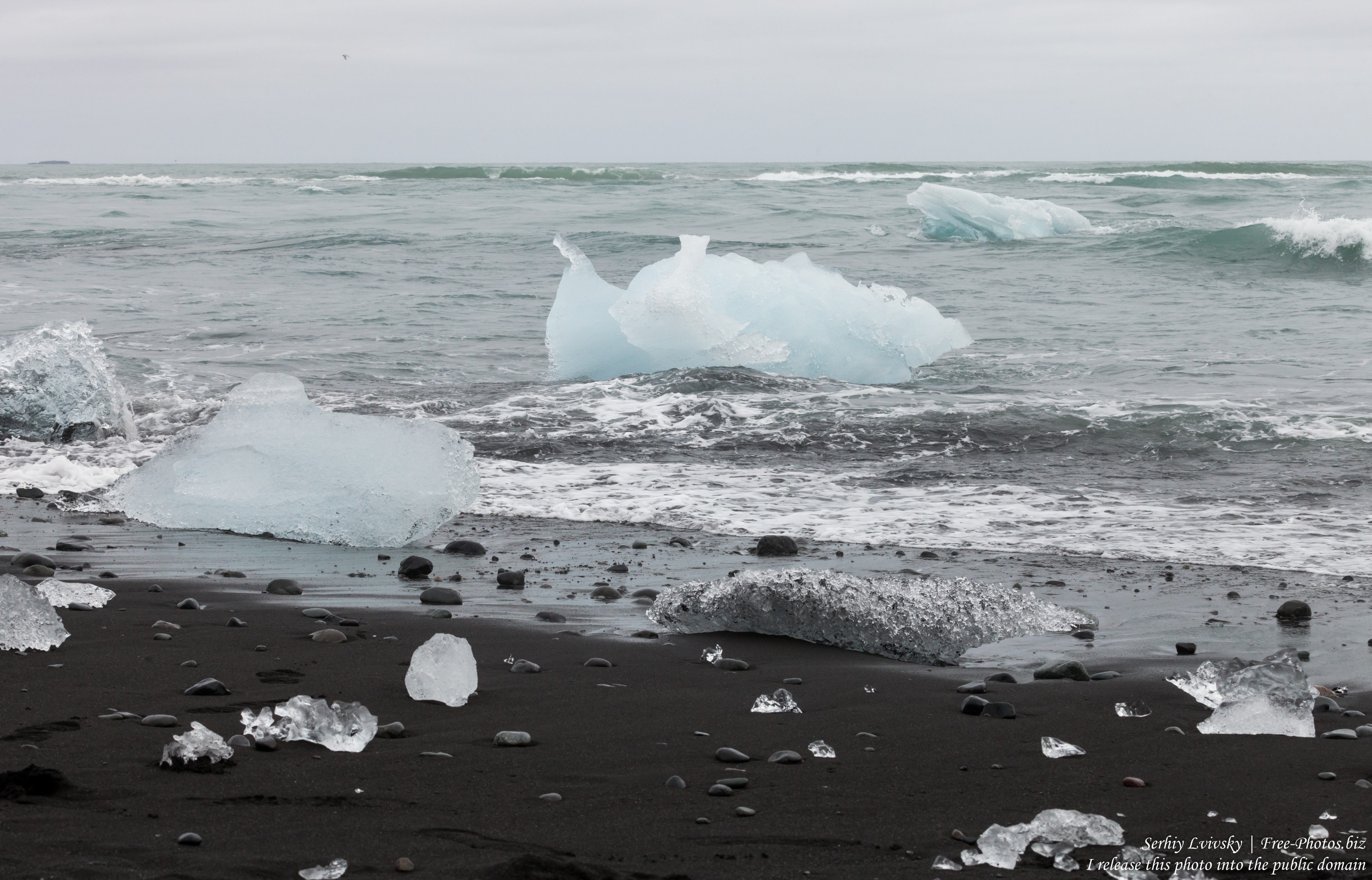 Diamond Beach, Iceland, in May 2019, photographed by Serhiy Lvivsky, picture 1