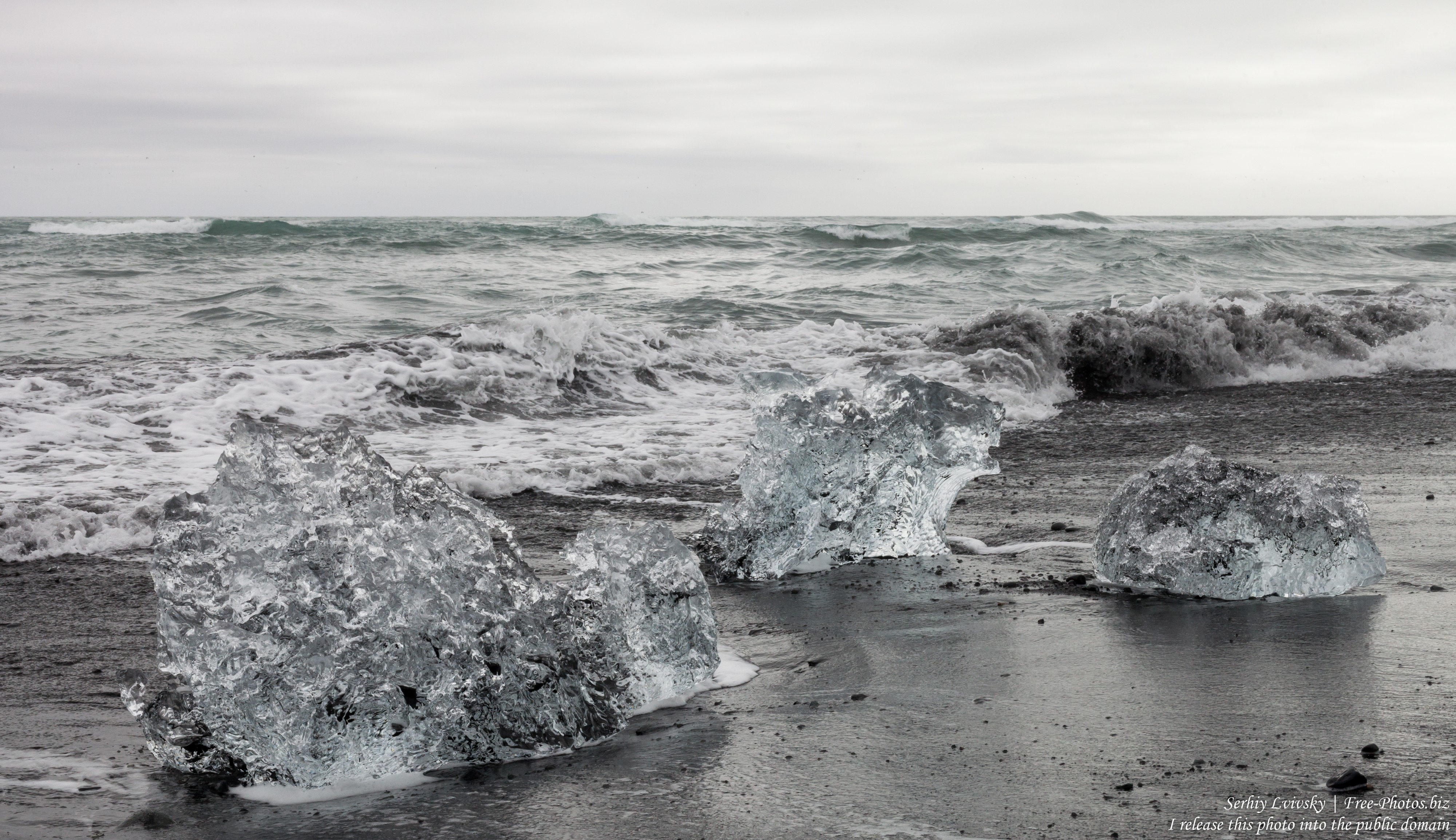 Diamond Beach, Iceland, in May 2019, photographed by Serhiy Lvivsky, picture 11
