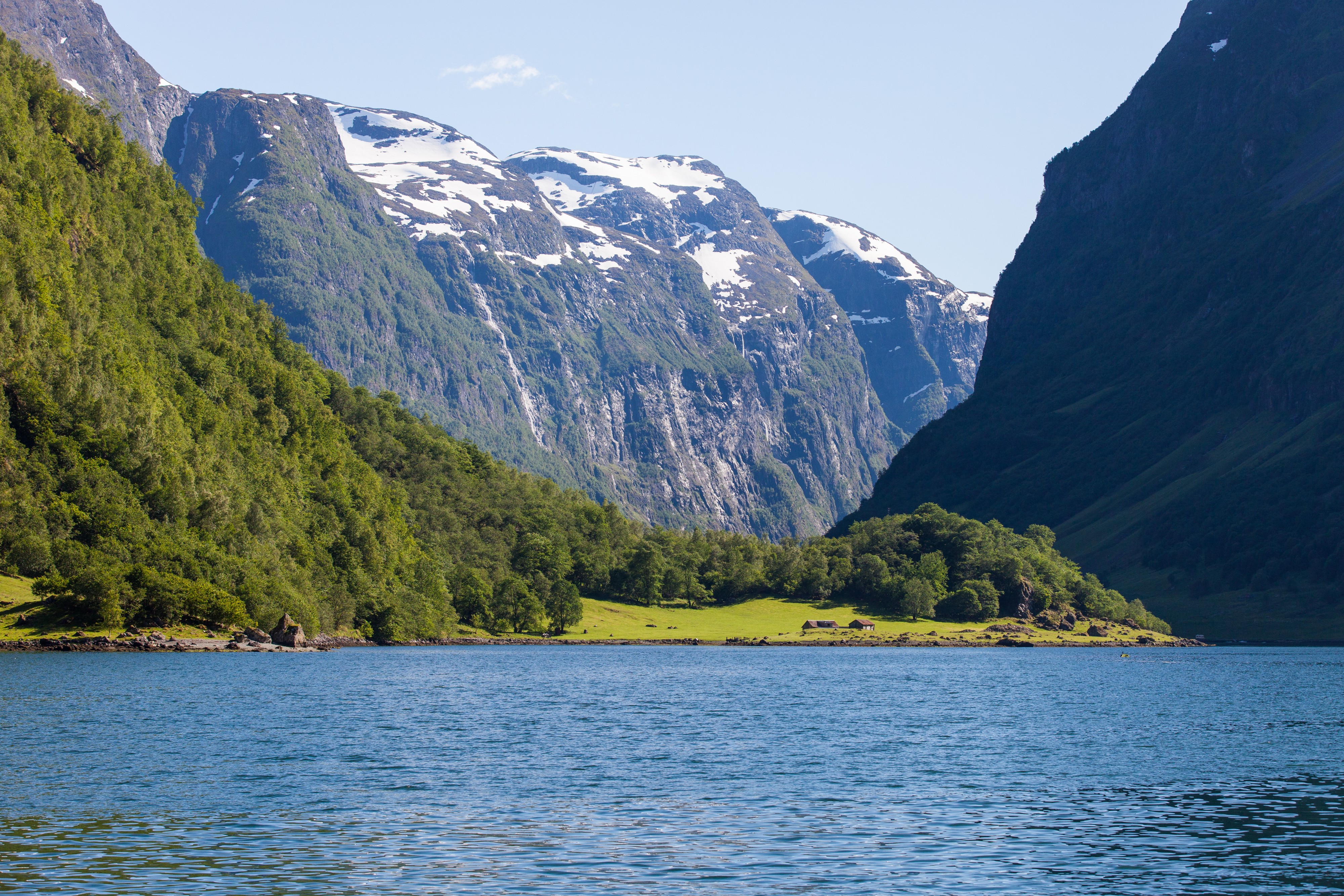 a branch of the Sognefjord, Norway, near Flåm, June 2014, picture 94