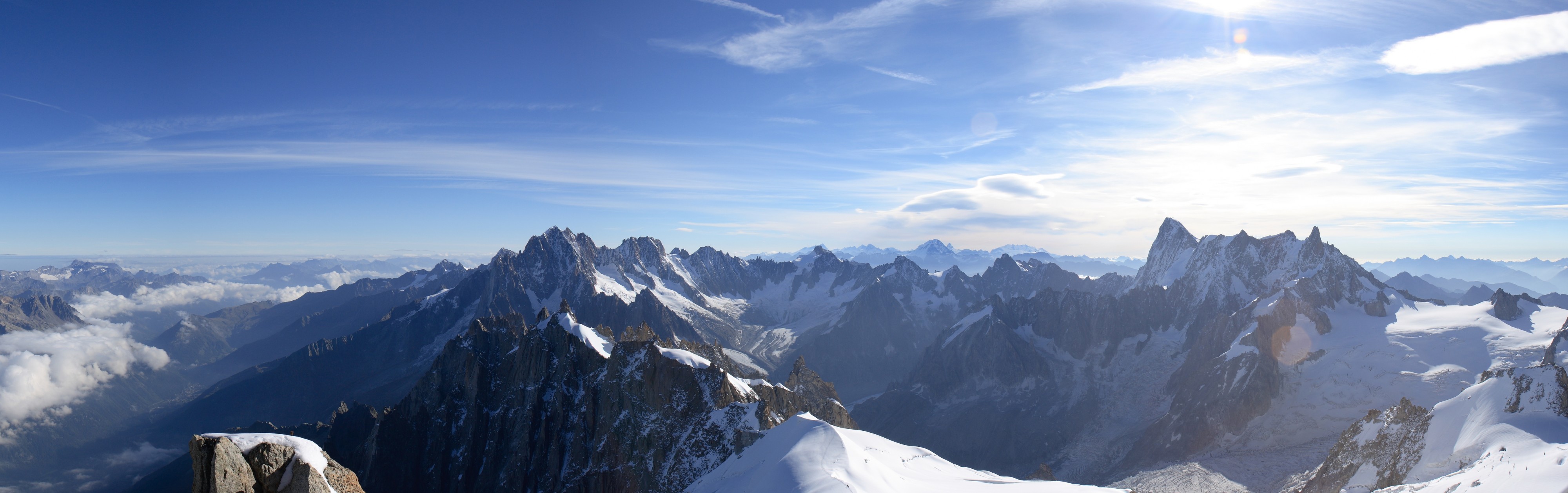 Pano from Aiguille du Midi 02