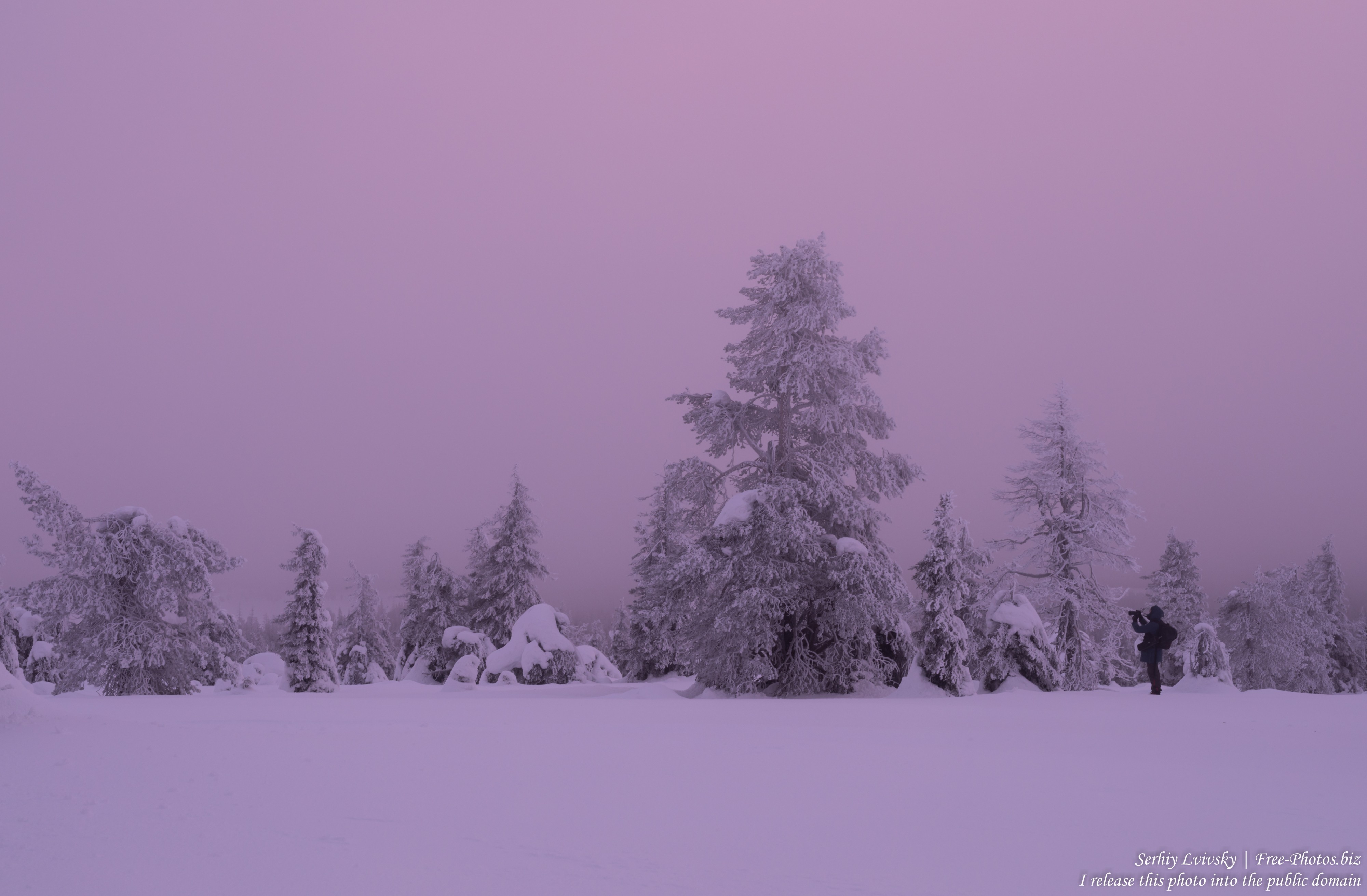 Riisitunturi, Finland, photographed in January 2020 by Serhiy Lvivsky, picture 11