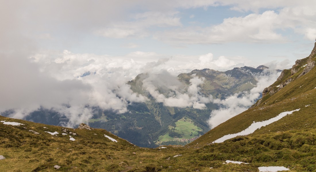 Bergtocht van Alp Farur (1940 meter) via Stelli (2383 meter) naar Gürgaletsch (2560 meter) 017
