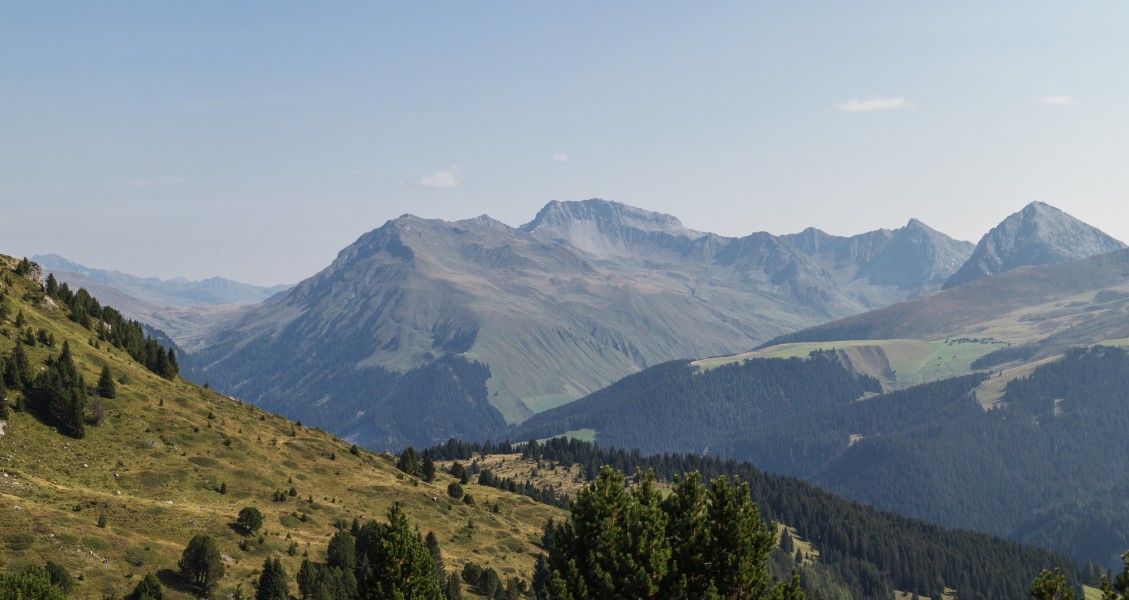 Bergtocht van Arosa via Scheideggseeli (2080 meter) en Ochsenalp (1941 meter) naar Tschiertschen 04