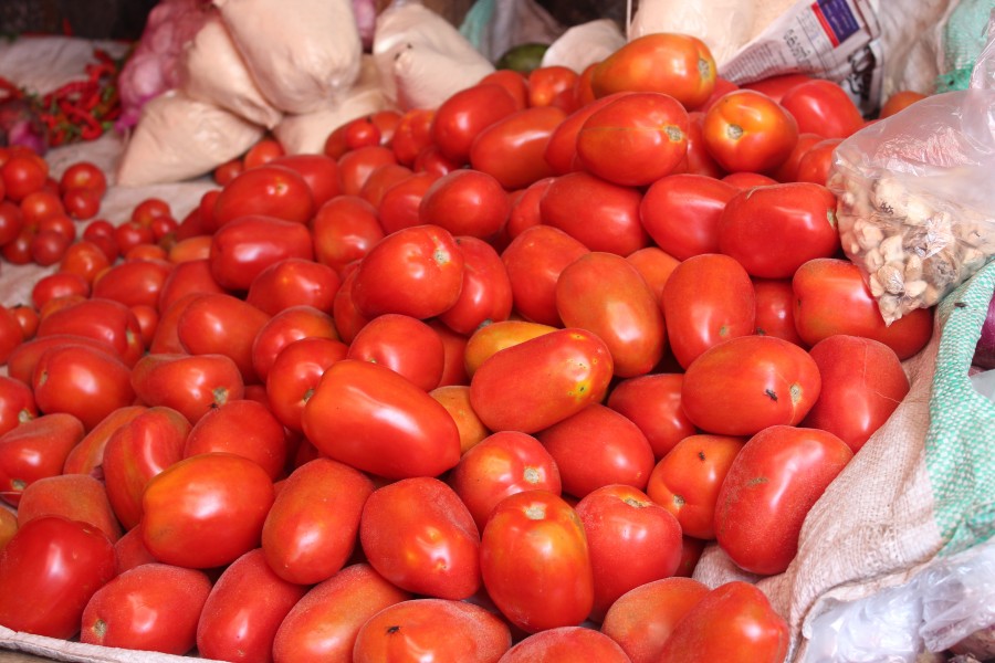 Tomatoes in the Market