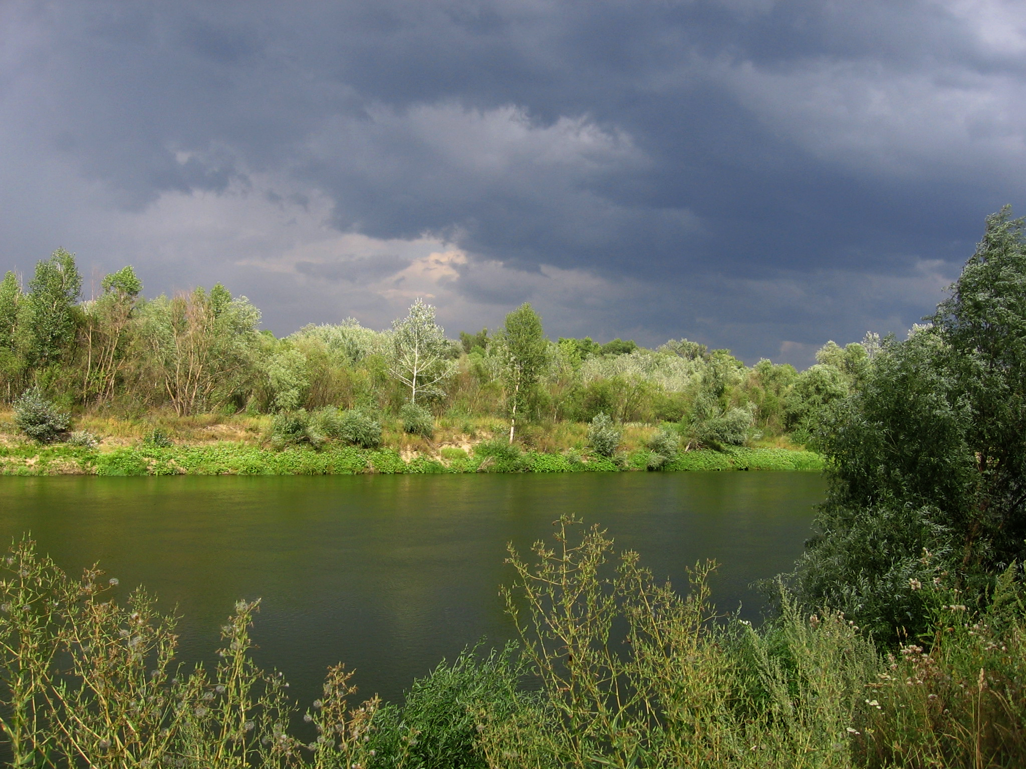 Novokhopyorsk of Voronezh region. Khopyorsky State Reserve. Khopyor river