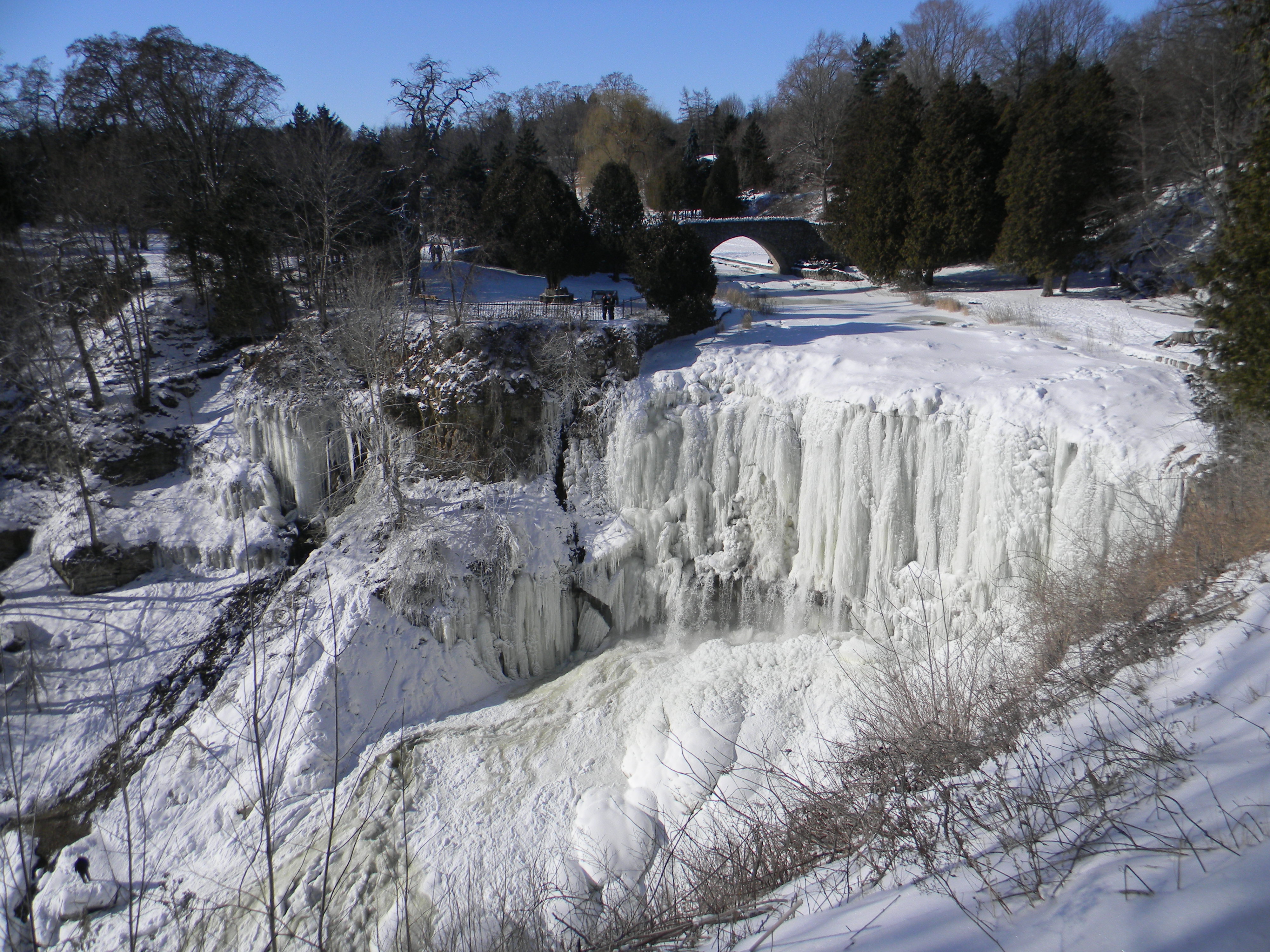Waterdawn Webster Falls in Winter1