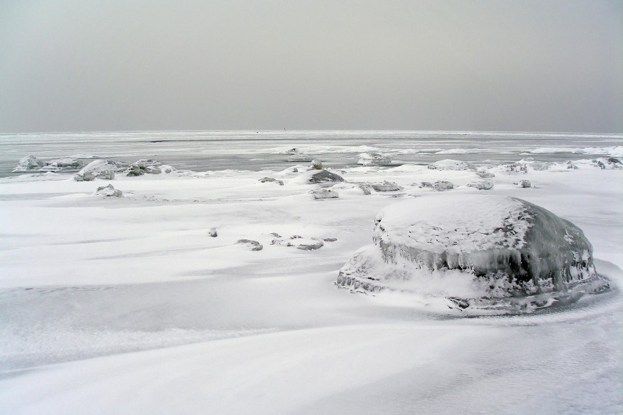 Coast of Baltic Sea near Maardu, Feb 2010