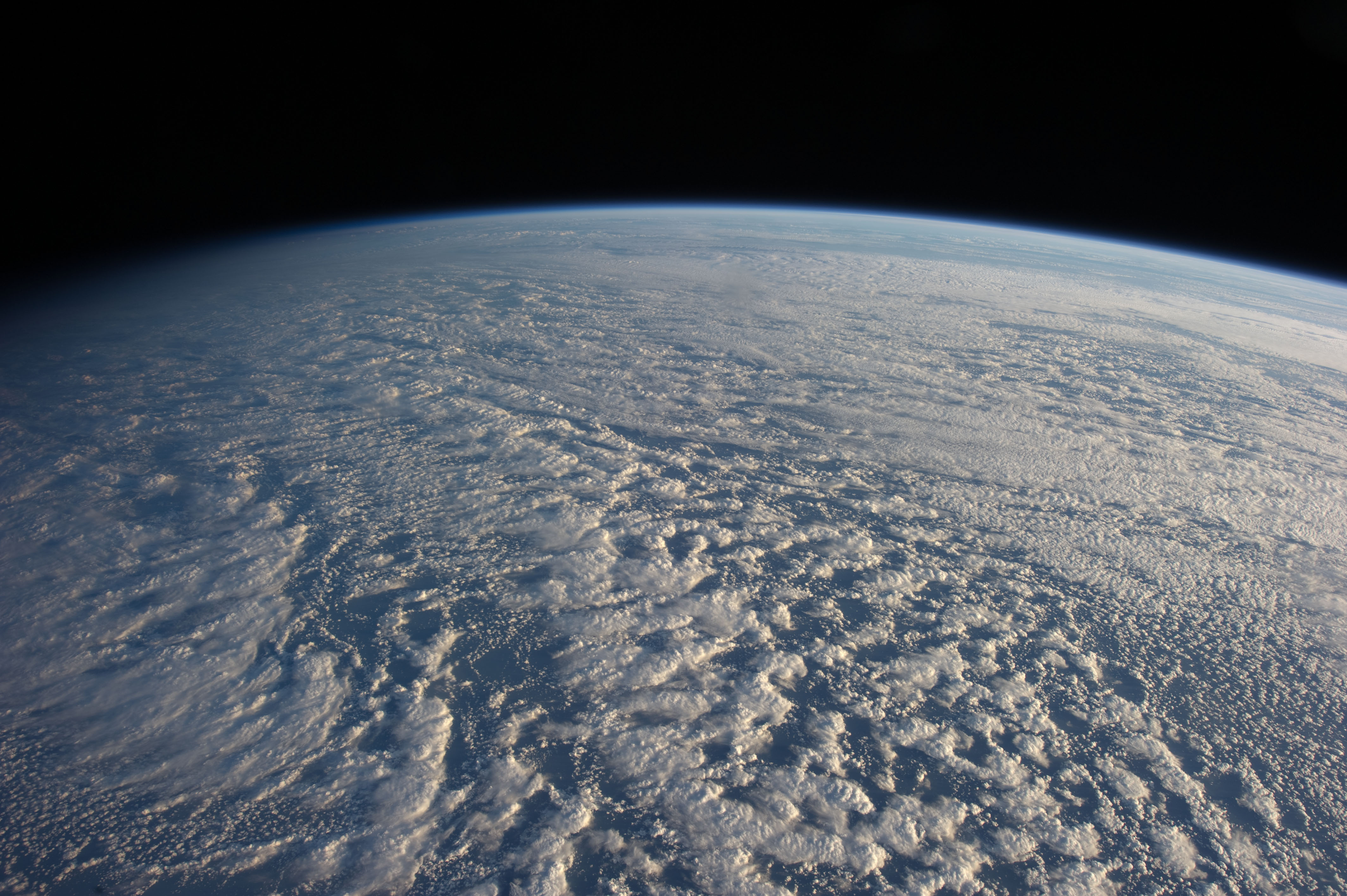 ISS-34 Stratocumulus clouds