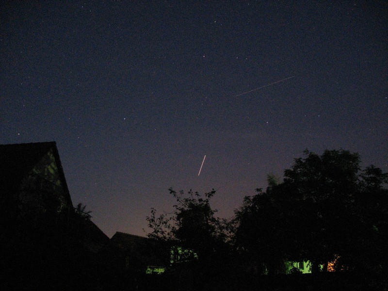 ISS and Perseid