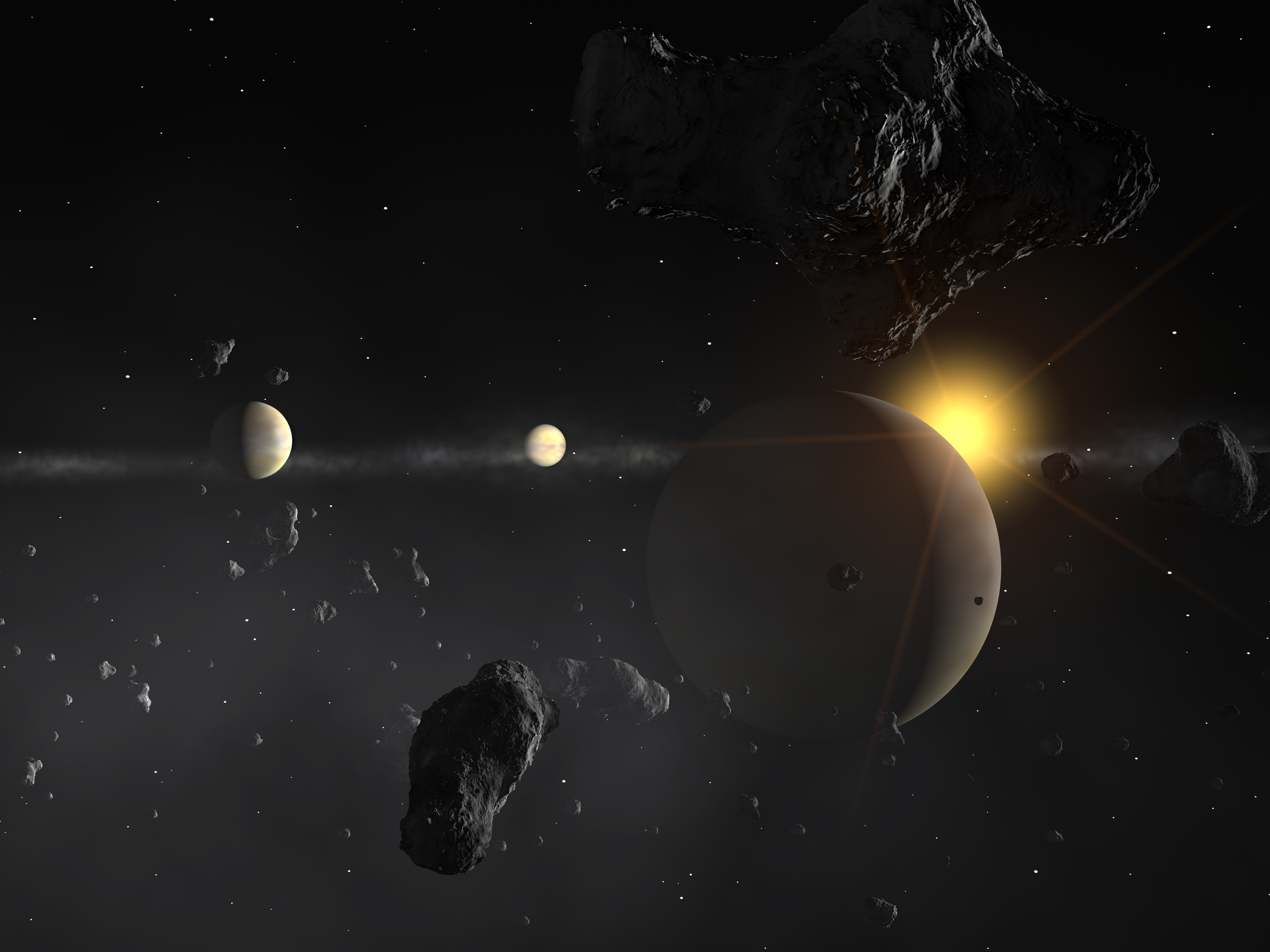 ESO - Planetary System Around HD 69830 II (by)