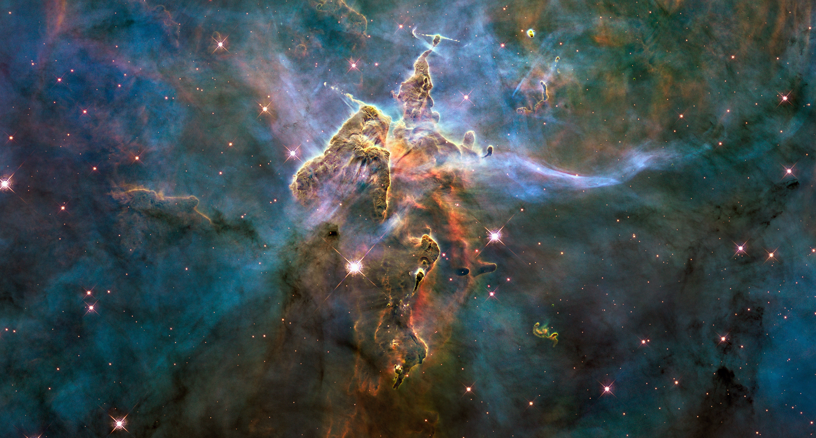 Picture by Hubble Space Telescope crop