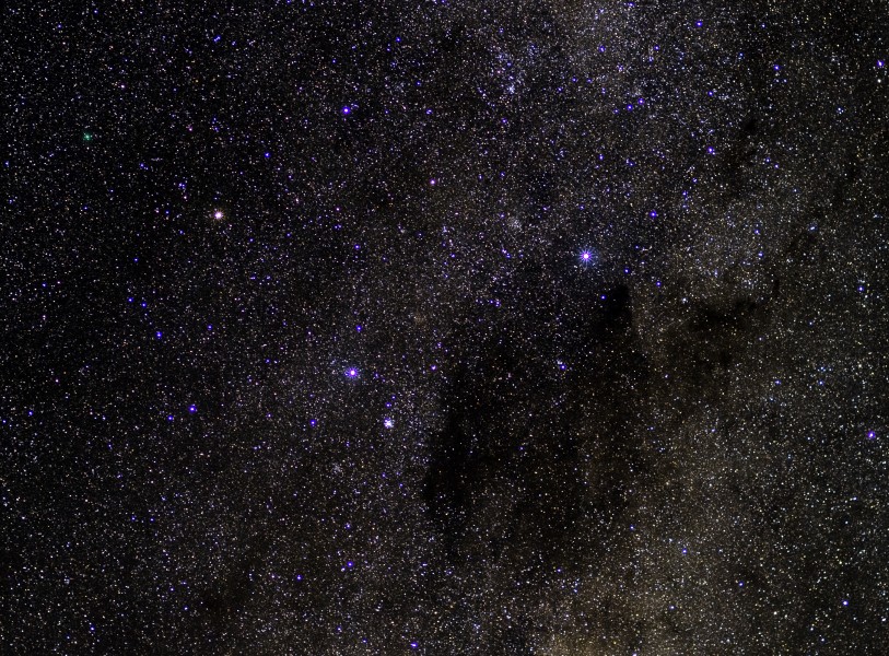Southern Cross and Coalsack Dark Nebula