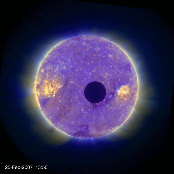 STEREO-B solar eclipse