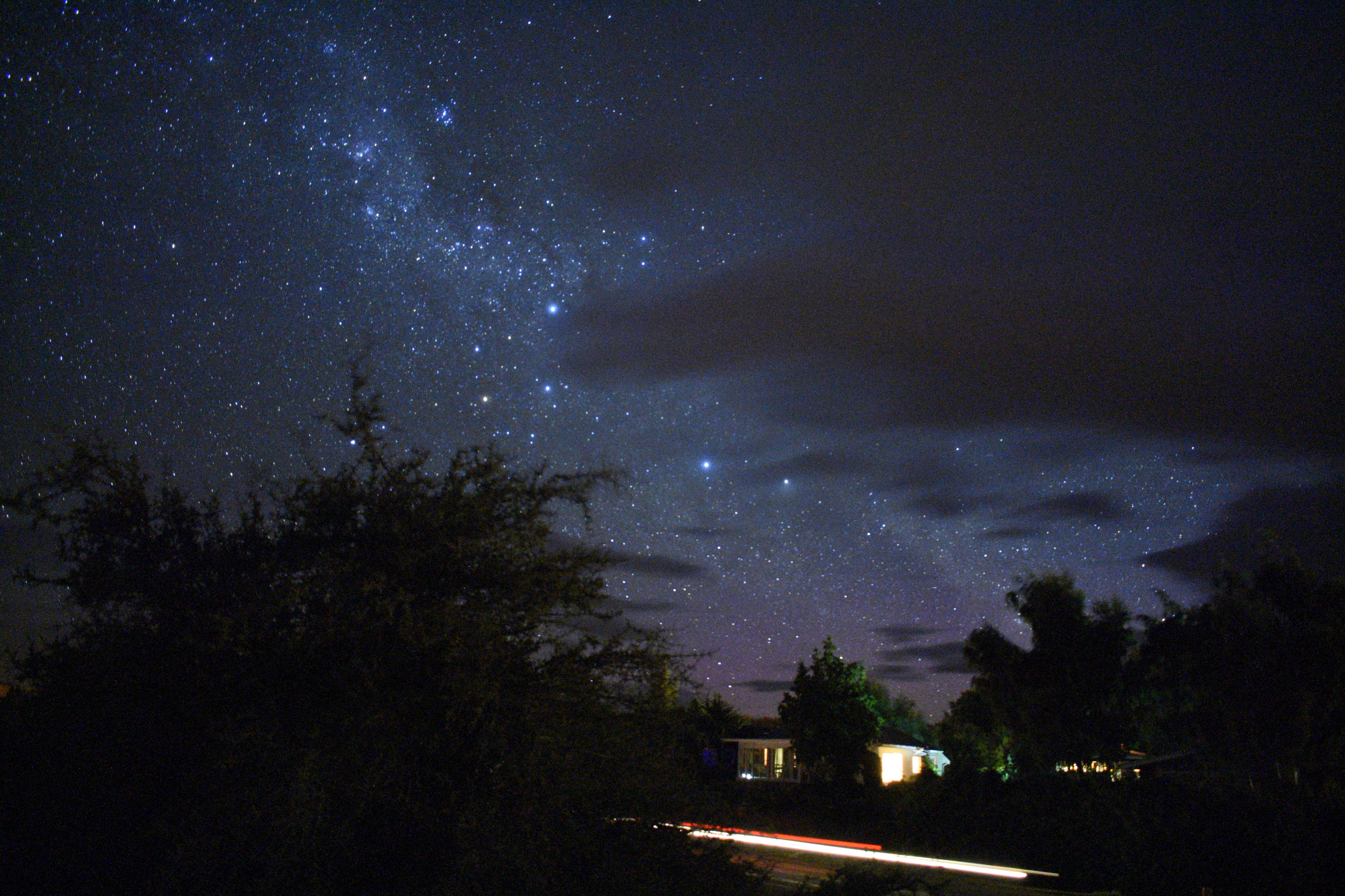 Milky way galaxy, lake Tekapo, stargazing view 3