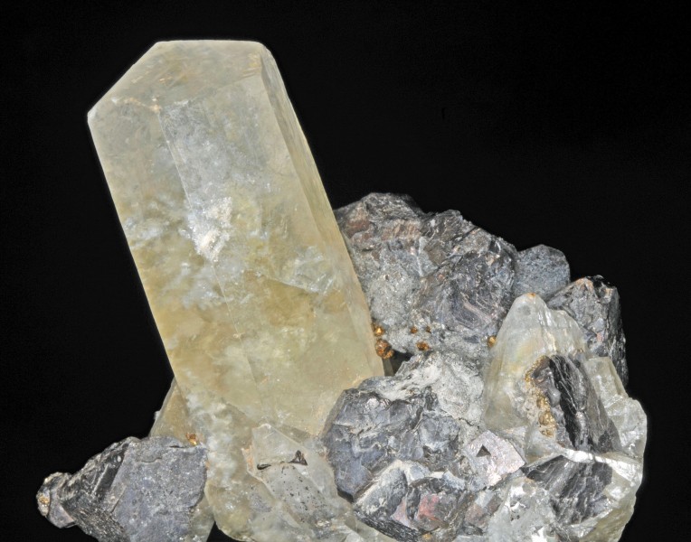 Calcite, galène et pyrite (Dal'negorsk - Fédération de Russie) 