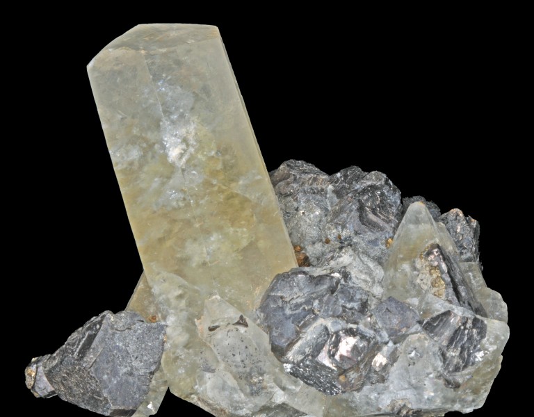 Calcite, galène et pyrite (Dal'negorsk - Fédération de Russie) 3 