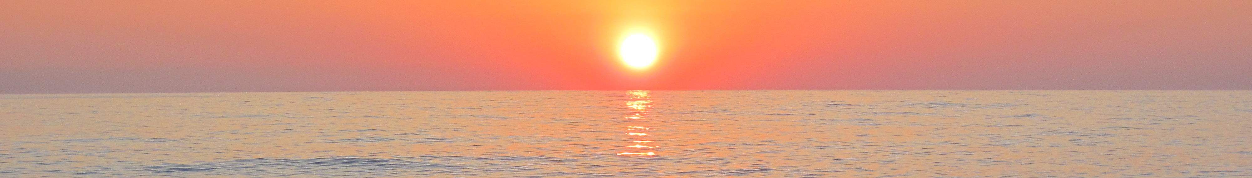 Black Sea banner Sunset in Kobuleti