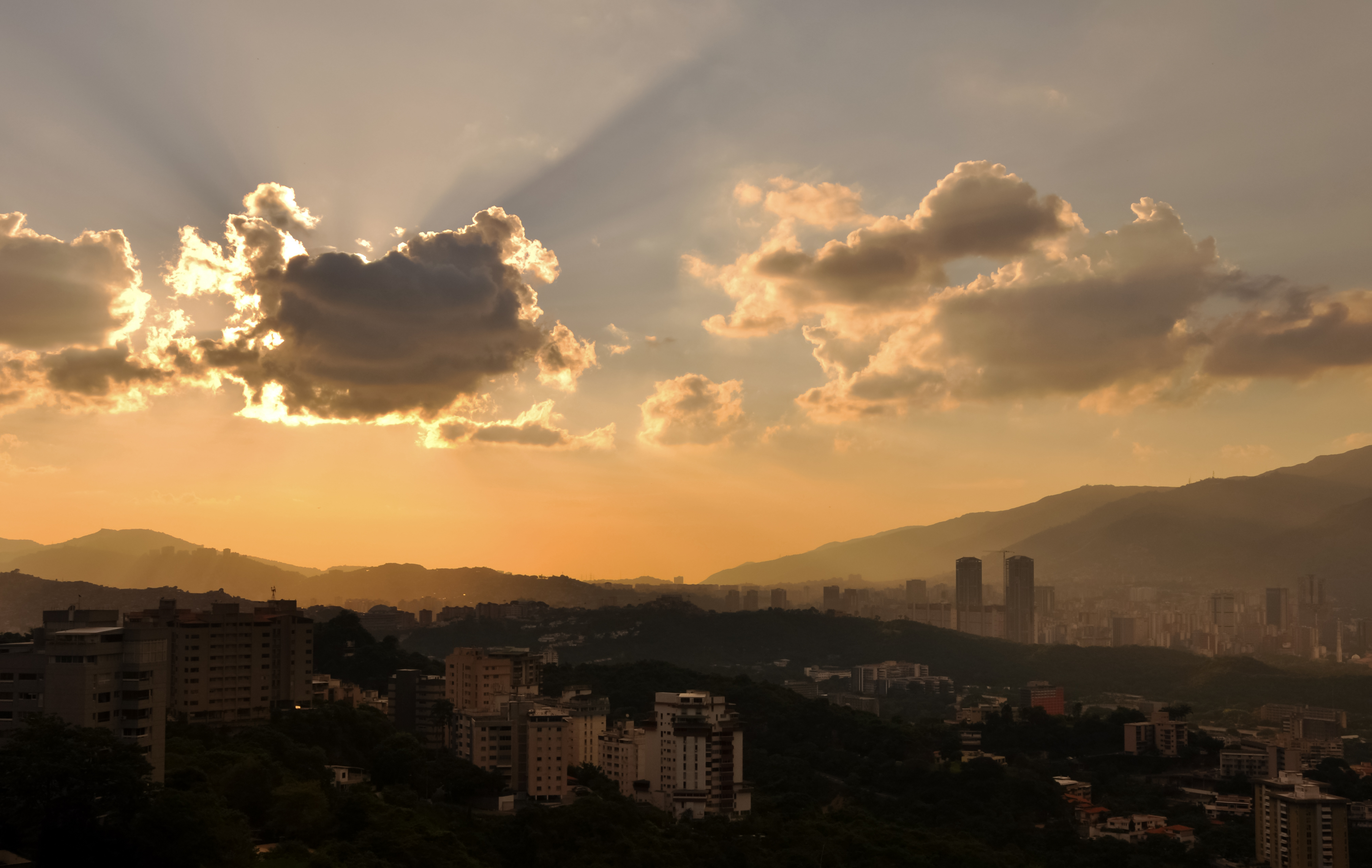 Caracas City from Bello Monte