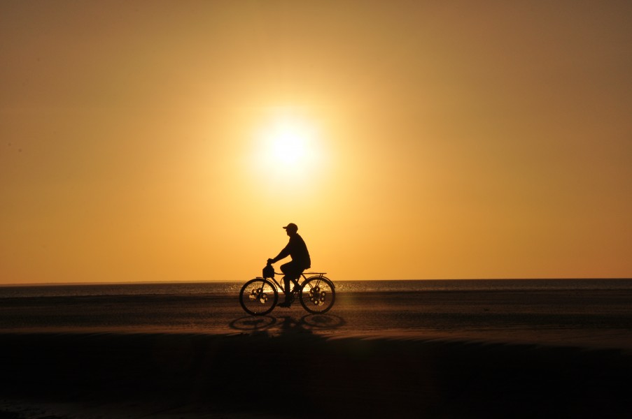 Bike in sun