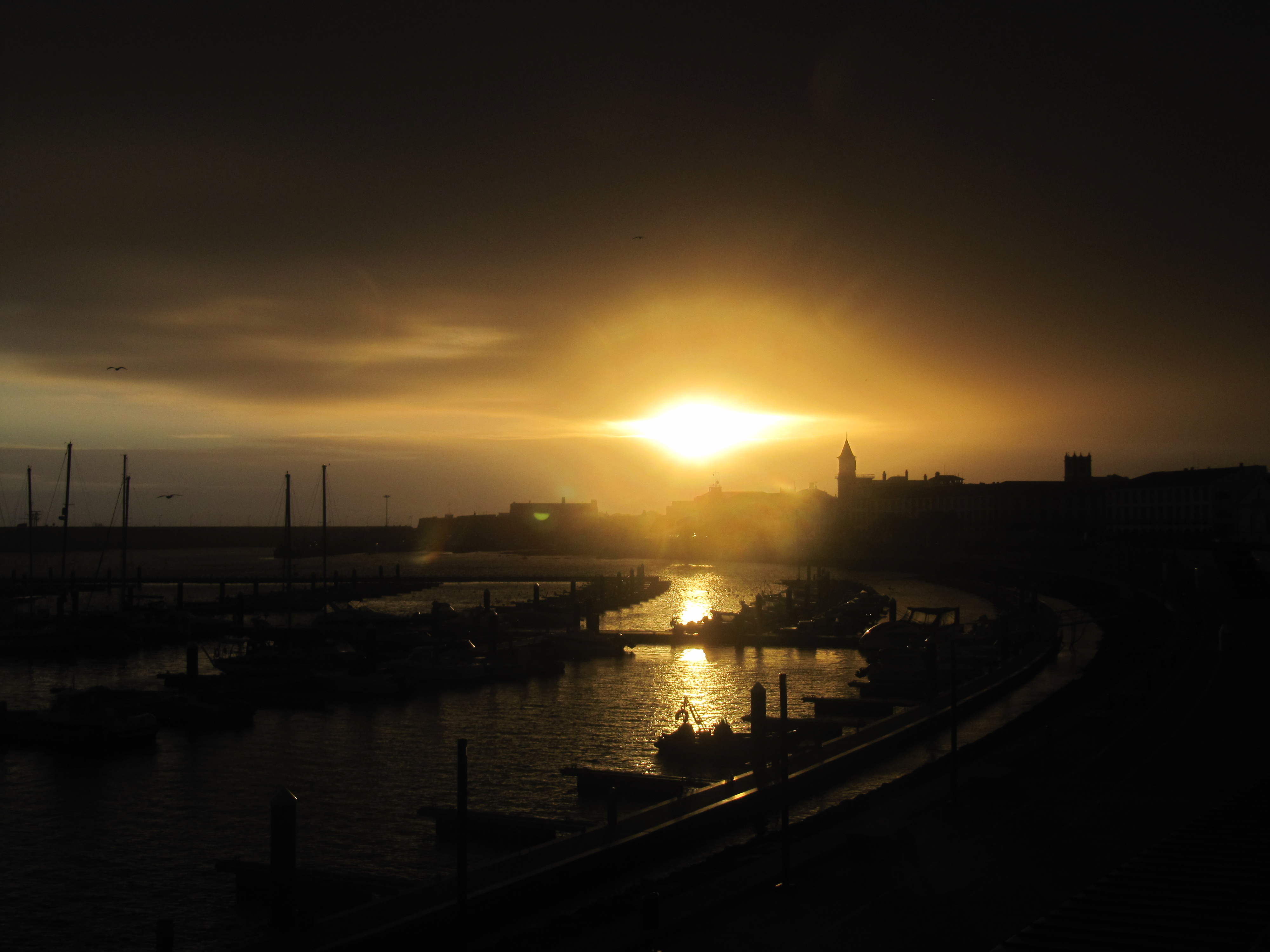 Sonnenuntergang in Ponta Delgada (14005151062)