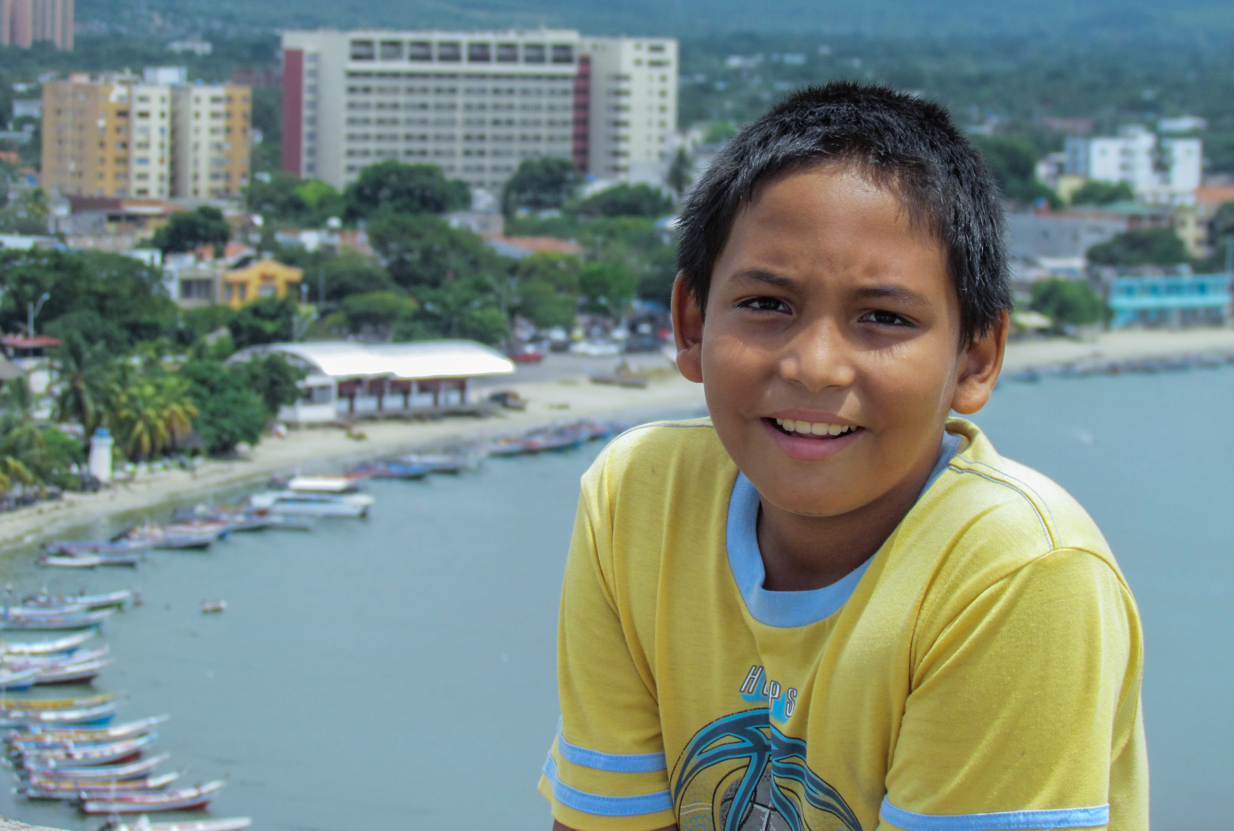 Boy from Margarita island, Venezuela