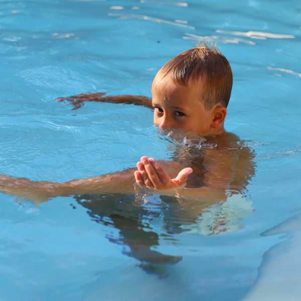 Boy in water
