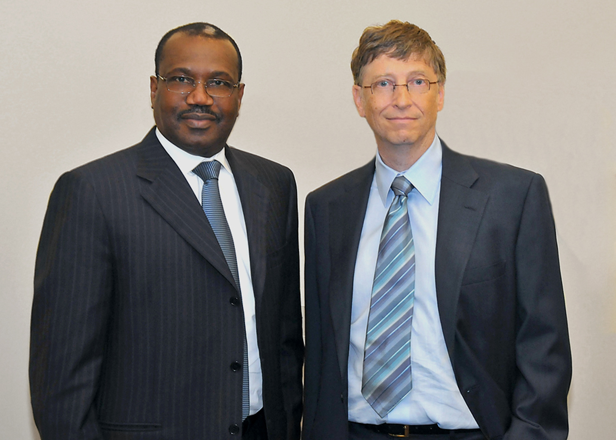 International Telecommunication Union - Dr Hamadoun Touré and Bill Gates - Flickr - itupictures
