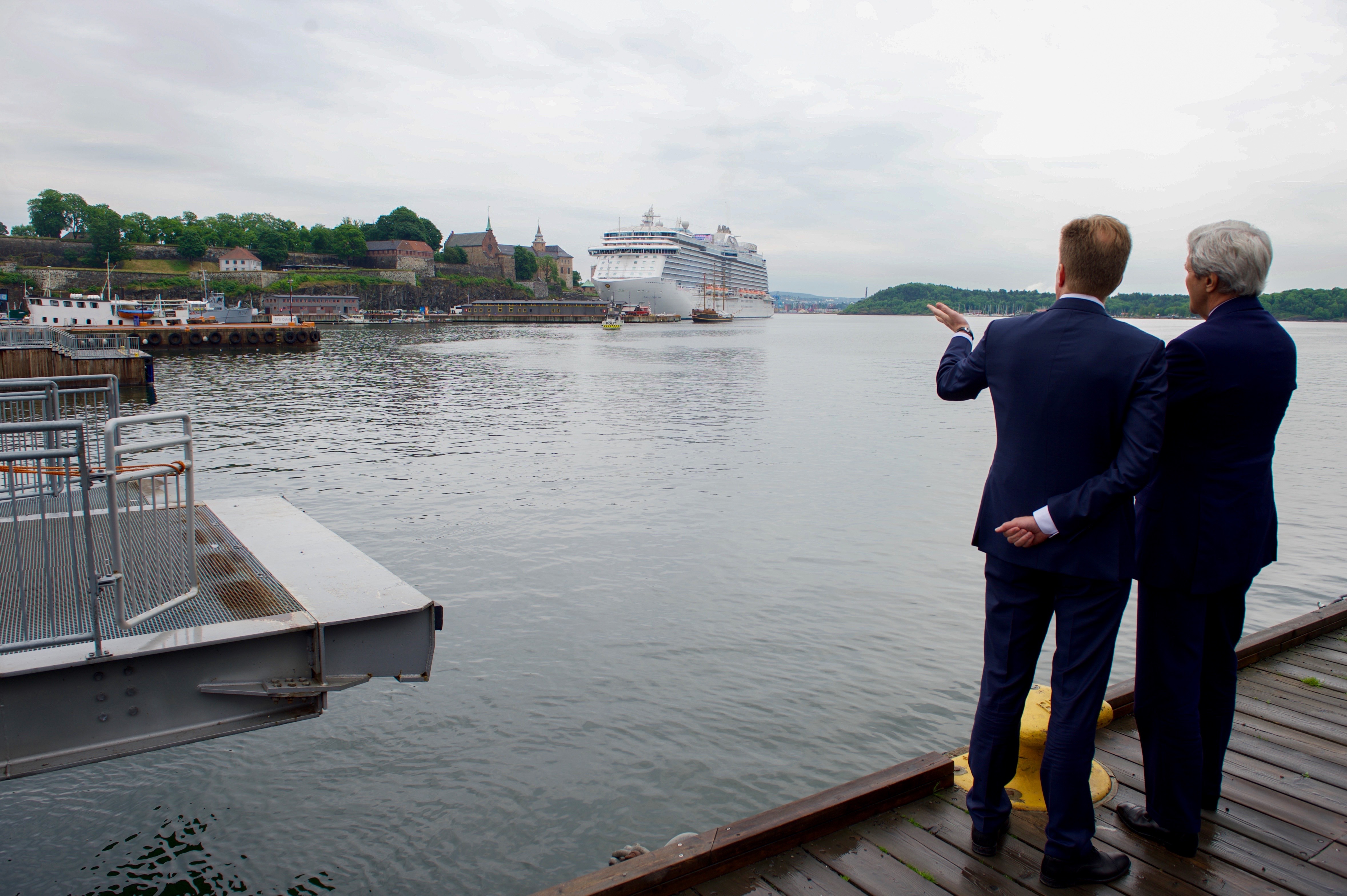 Norwegian Foreign Minister Brende Gives Secretary Kerry a Tour of Oslo (27696870575)