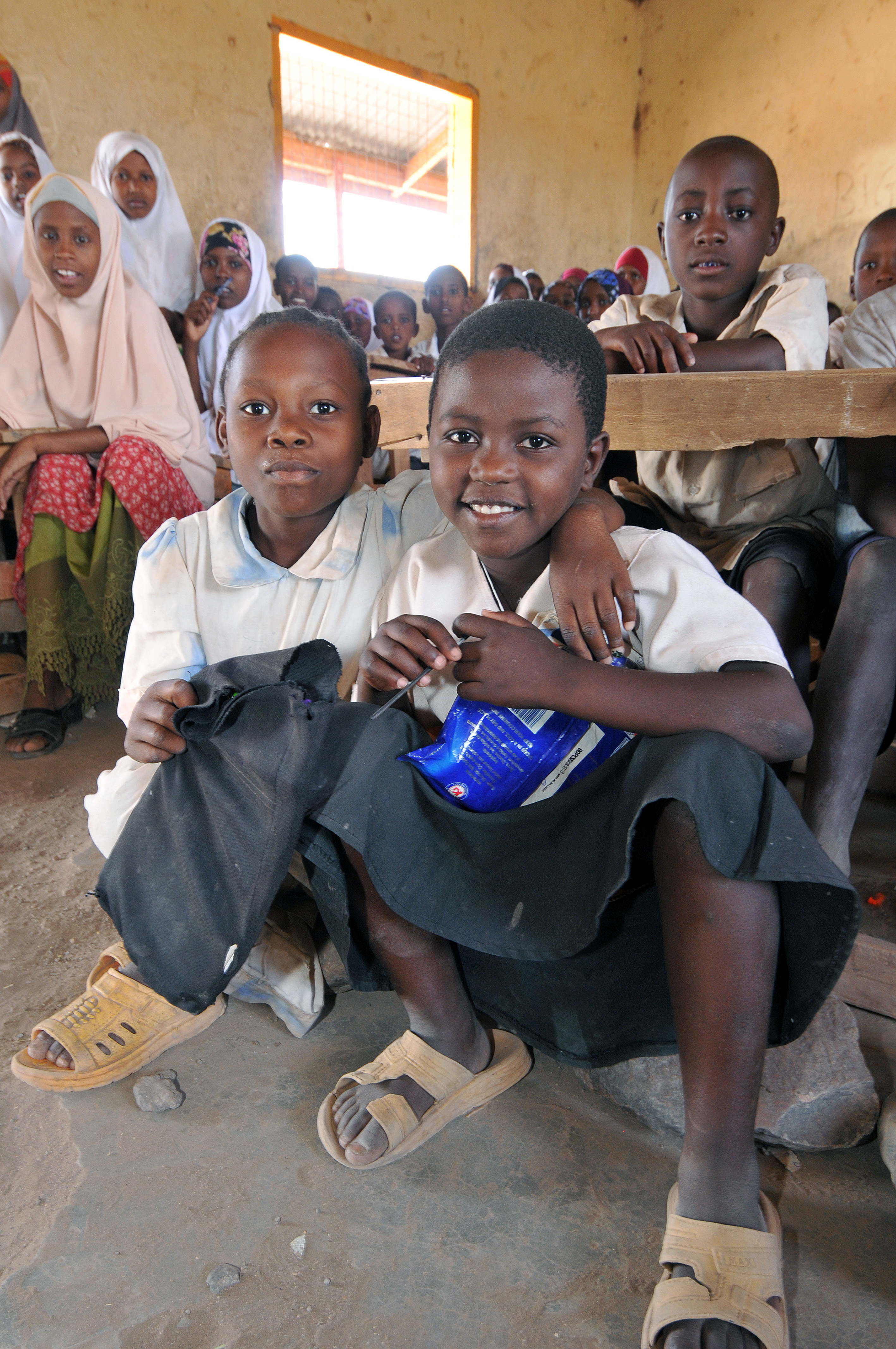 (2011 Education for All Global Monitoring Report) -School children in Kakuma refugee camp, Kenya