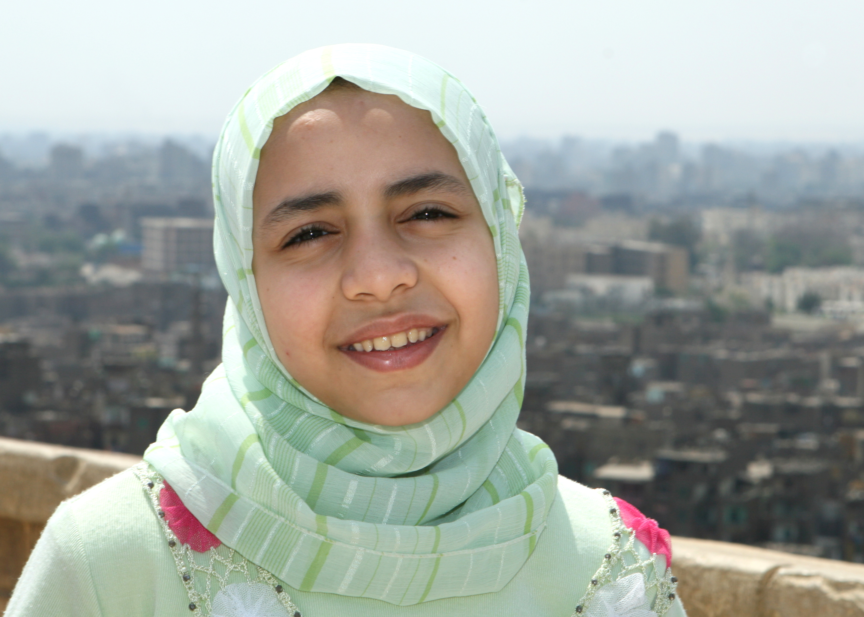 Flickr - DavidDennisPhotos.com - Girl at Mohamed Ali Mosque overlooking Cairo