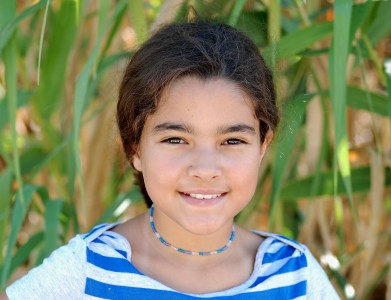 Portrait of a girl from Portugal